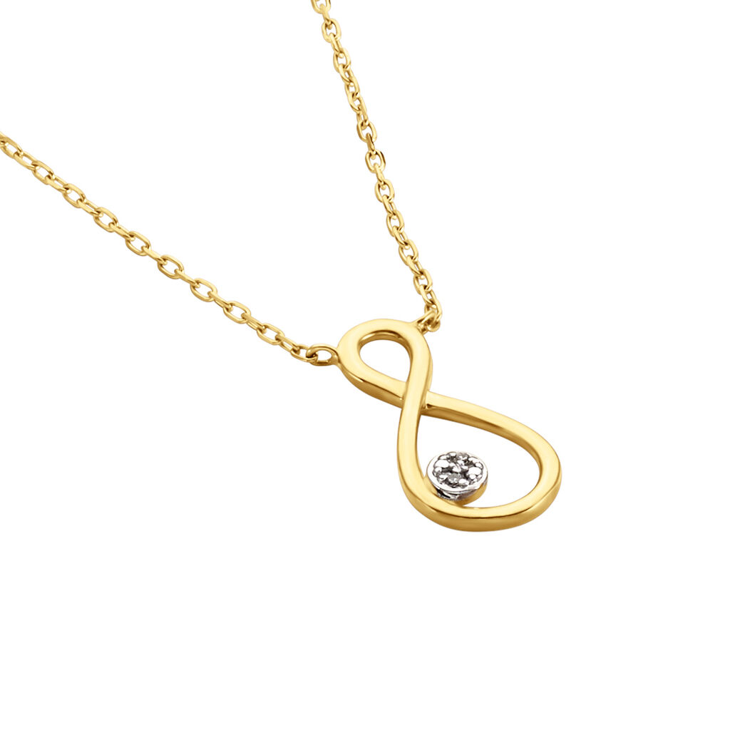 Collier Eszter Or Jaune Diamant - Colliers Femme | Histoire d&rsquo;Or