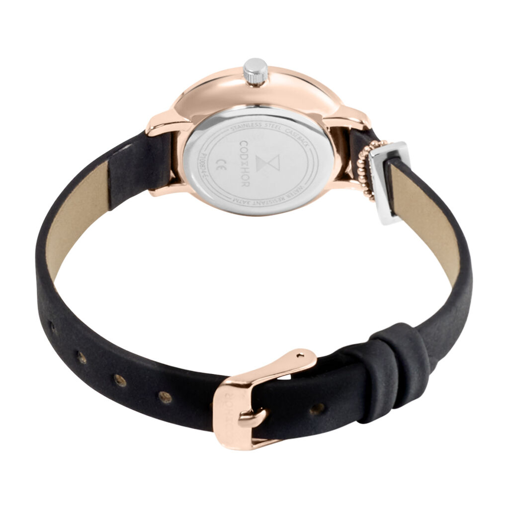 Montre Codhor Nérine Noir - Montres Femme | Histoire d’Or