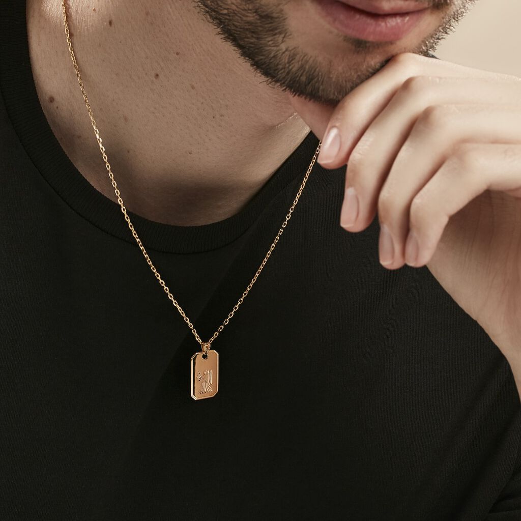 Collier Plaqué Or Quintien - Colliers Homme | Histoire d’Or
