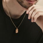 Collier Plaqu&eacute; Or Quintien - Colliers Homme | Histoire d&rsquo;Or