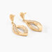 Boucles D'oreilles Pendantes Mai-lee Plaqué Or Oxyde De Zirconium - Boucles d'oreilles fantaisie Femme | Histoire d’Or