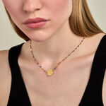 Collier Basteria Argent Dor&eacute; A L'Or 750/1000 - Bijoux sans pierre Femme | Histoire d&rsquo;Or