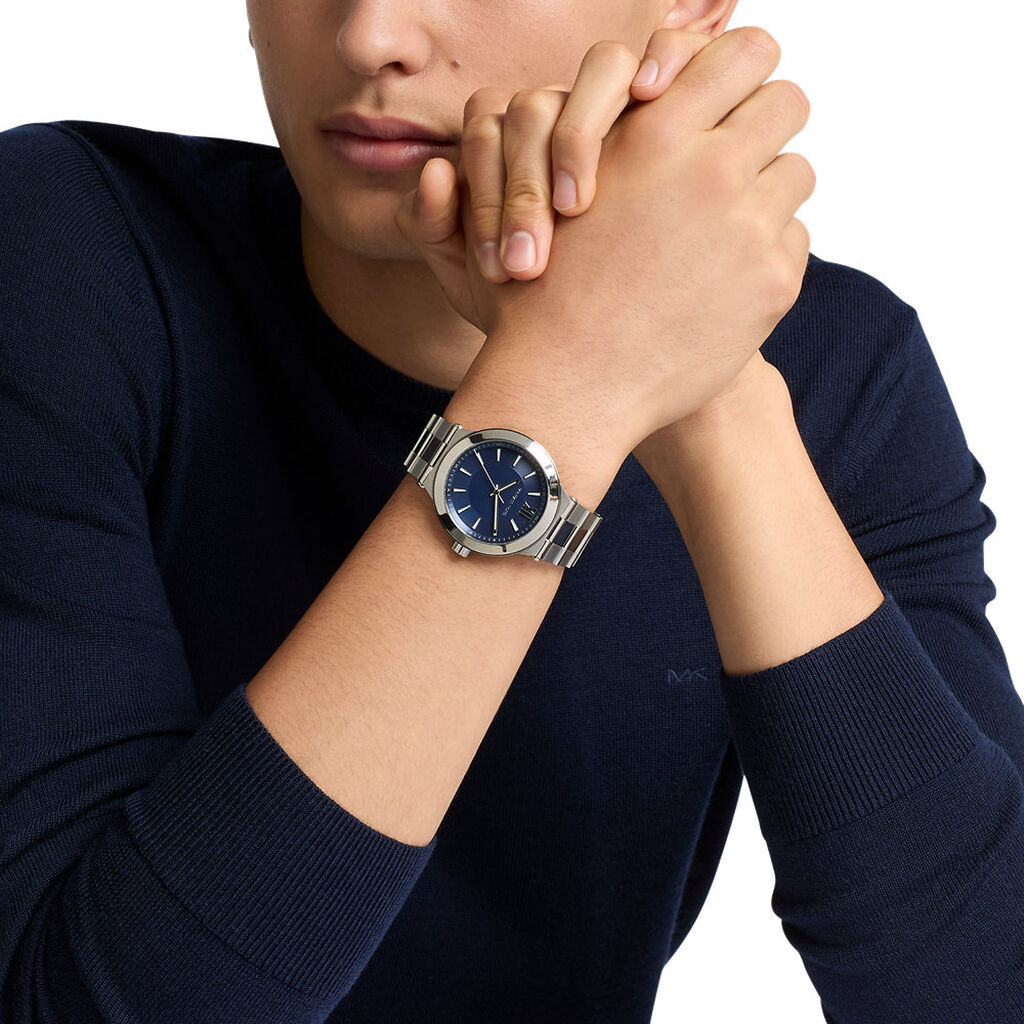Montre Michael Kors Billie Bleu - Montres Homme | Histoire d&rsquo;Or