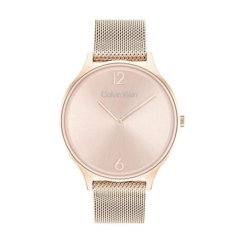Montre Calvin Klein Timeless 2h Rose - Montres Femme | Histoire d&rsquo;Or