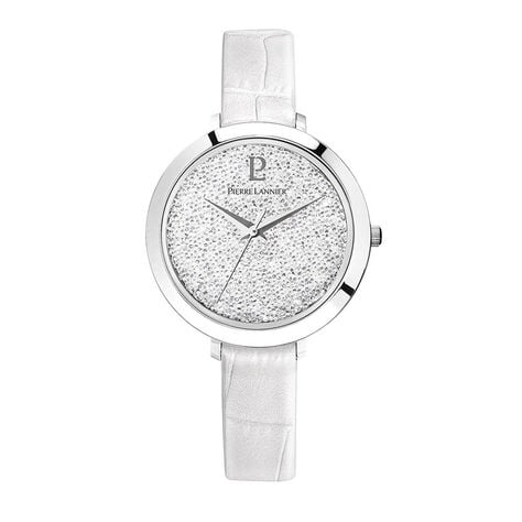 Montre Pierre Lannier Week End Style Blanc - Montres Femme | Histoire d&rsquo;Or