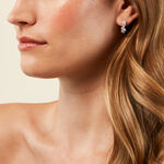 Cr&eacute;oles Eclat d'Aurore Argent Blanc Oxyde De Zirconium - Boucles d'oreilles cr&eacute;oles Femme | Histoire d&rsquo;Or