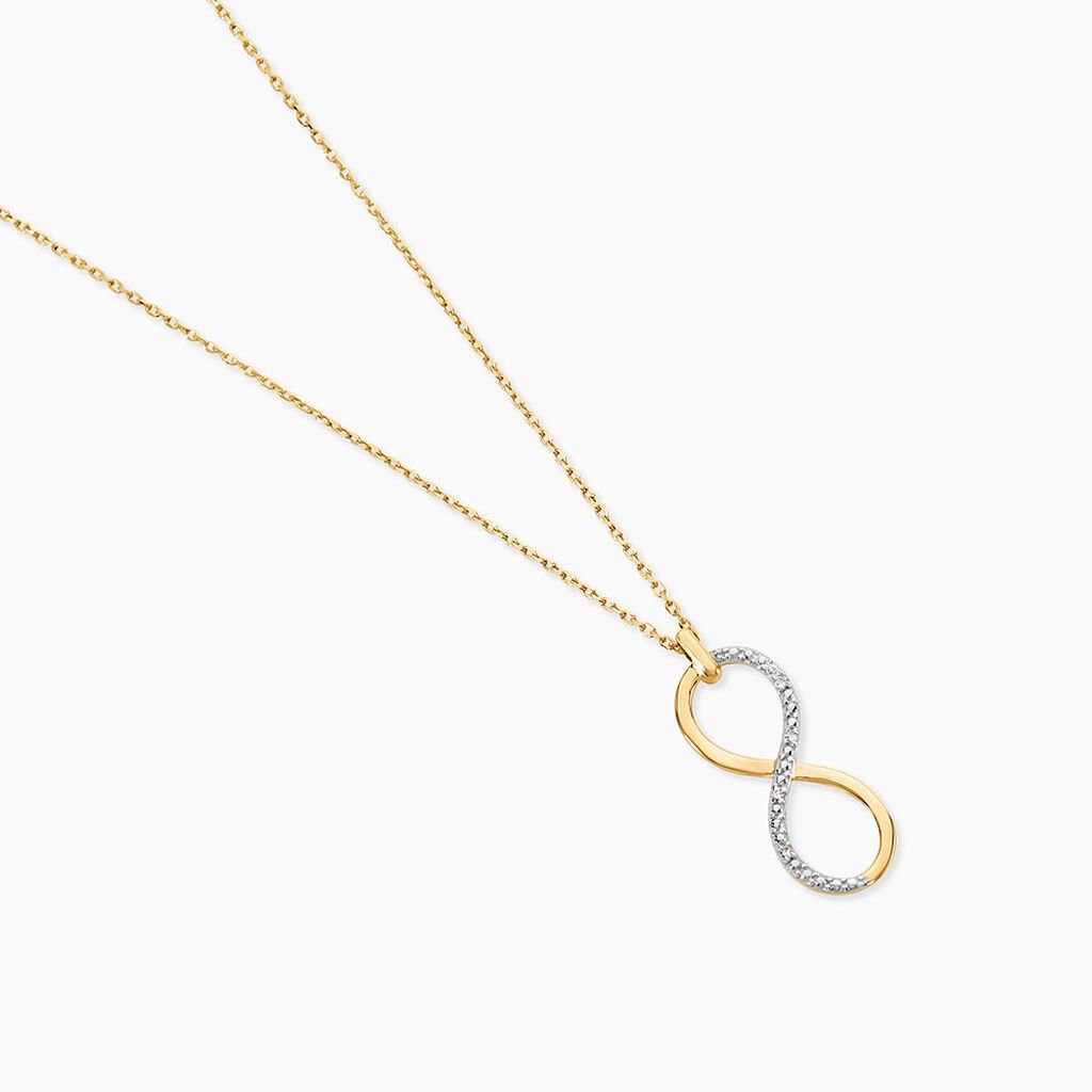 Collier Infino Or Jaune Diamant - Colliers Femme | Histoire d&rsquo;Or