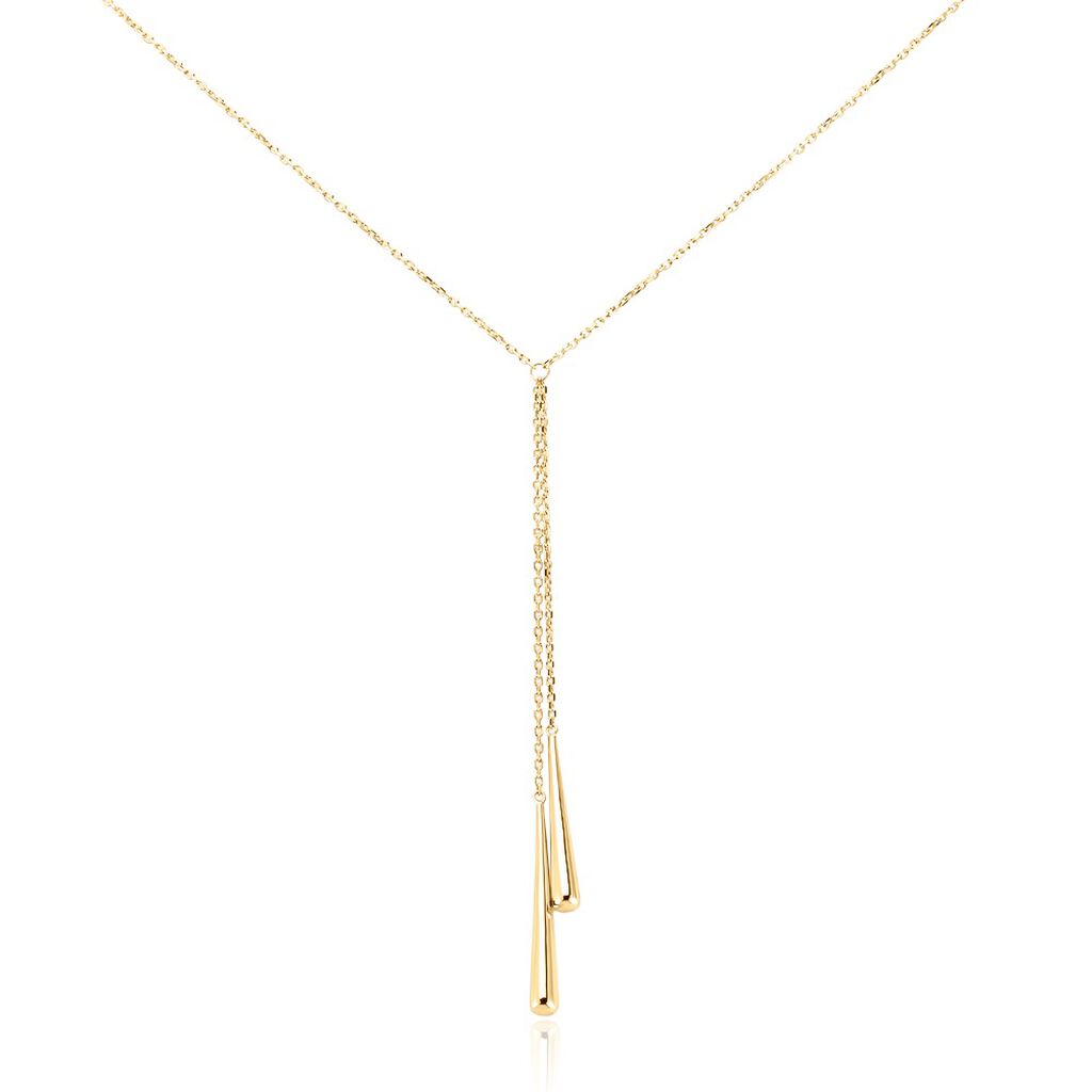 Collier Graham Plaqué Or Jaune - Colliers Femme | Histoire d’Or