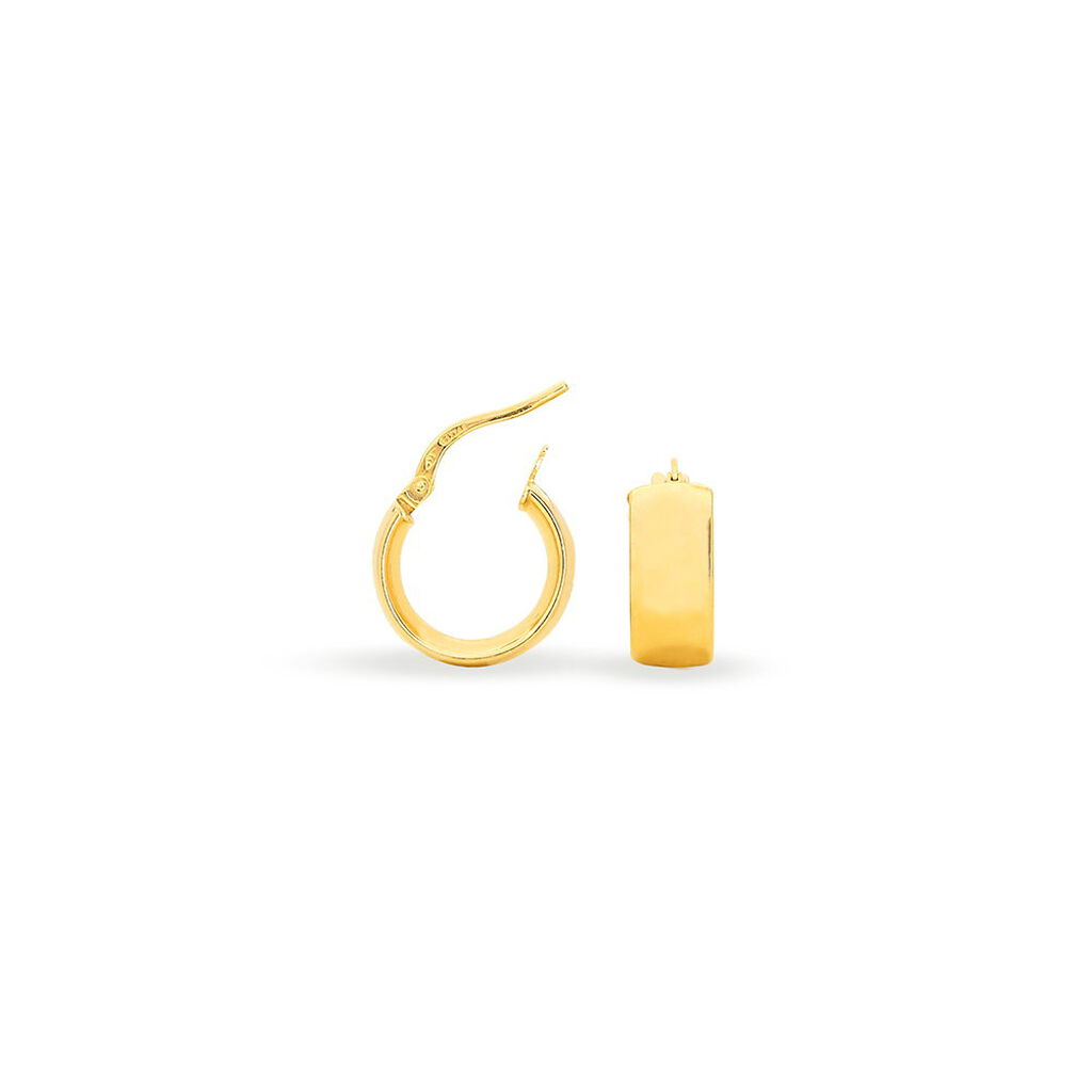 Créoles Terezia Or Jaune - Boucles d'oreilles créoles Femme | Histoire d’Or