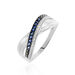 Bague Martika Or Blanc Saphir Diamant - Bagues avec pierre Femme | Histoire d’Or