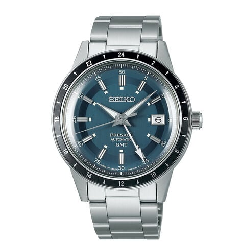 Montre Seiko Presage Bleu London - Montres Homme | Histoire d&rsquo;Or