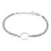 Bracelet Kaelly Argent Blanc - Bracelets Femme | Histoire d’Or