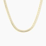Collier Nuriaae Argent Jaune - Chaines Femme | Histoire d&rsquo;Or