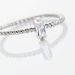 Bague Solitaire Nellette Argent Oxyde De Zirconium - Bagues solitaires Femme | Histoire d’Or