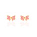 Boucles D'oreilles Puces Amelie Noeud Or Jaune - Clous d'oreilles Enfant | Histoire d’Or