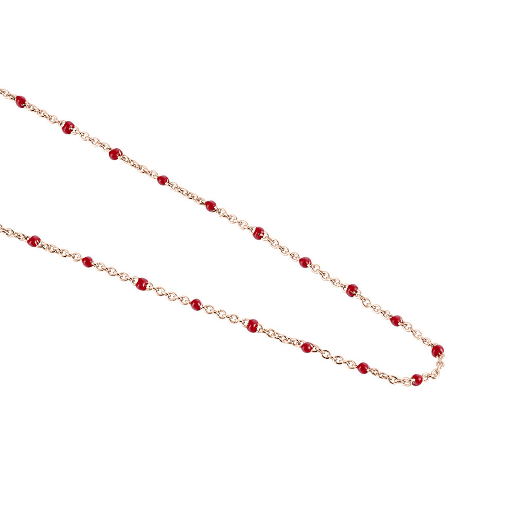 Collier Argent Rose Polka - Colliers fantaisie Femme | Histoire d’Or