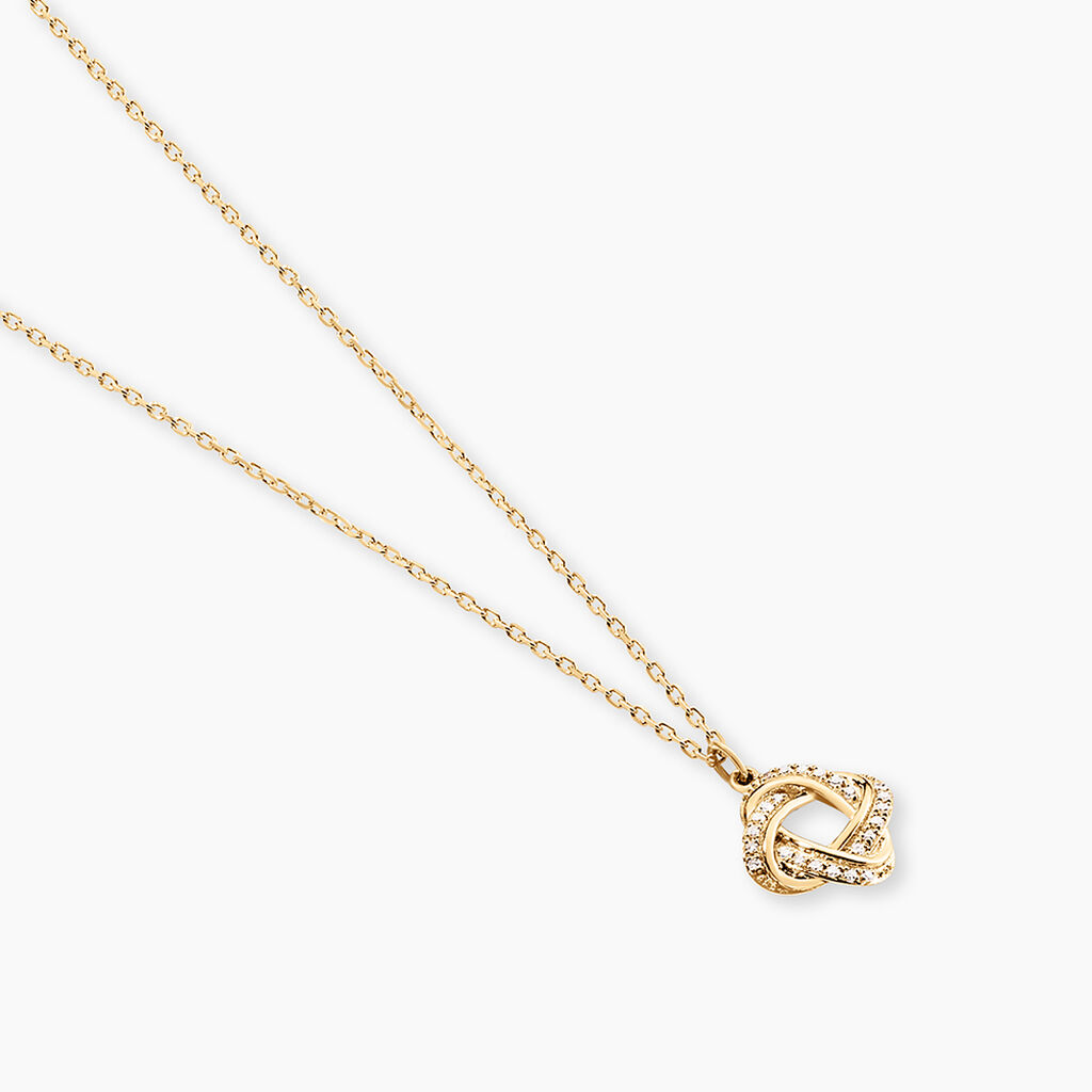 Collier Pratima Or Jaune Diamant - Colliers Femme | Histoire d&rsquo;Or