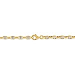 Bracelet Carlo Or Bicolore Maille Marine Ronde - Bracelets cha&icirc;ne Femme | Histoire d&rsquo;Or