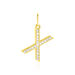 Pendentif Lettre X Or Jaune Oxyde - Pendentifs Femme | Histoire d’Or