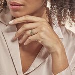 Bague Or Jaune Aurora Emeraudes Diamants - Bagues avec pierre Femme | Histoire d&rsquo;Or