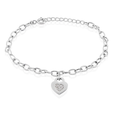 Bracelet Dorote Argent Blanc Oxyde De Zirconium - Bracelets Femme | Histoire d’Or