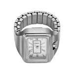 Montre Bague Fossil Raquel Watch Ring Argent&eacute; - Montres Femme | Histoire d&rsquo;Or