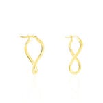 Cr&eacute;oles Hellen Or Jaune - Boucles d'oreilles cr&eacute;oles Femme | Histoire d&rsquo;Or