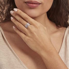 Bague Rayanna Or Blanc Diamant - Bagues avec pierre Femme | Histoire d’Or