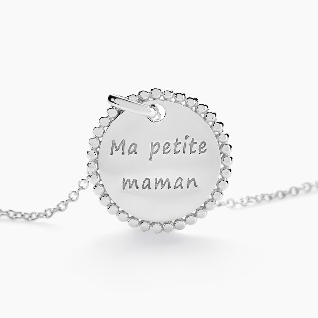 Collier Mayi Argent Blanc - Colliers fantaisie Femme | Histoire d’Or