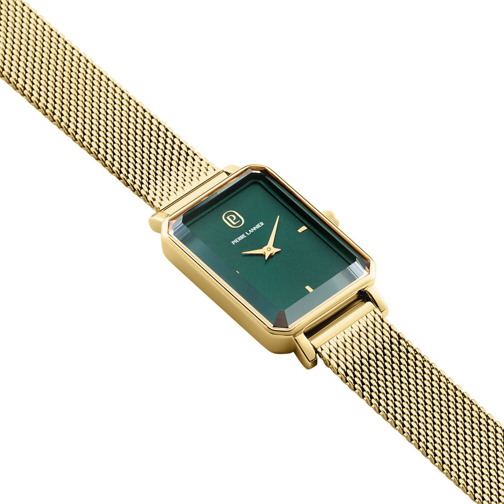 Montre Pierre Lannier Ariane Vert - F&ecirc;te des m&egrave;res Femme | Histoire d&rsquo;Or
