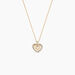Collier Or Jaune Love Is In The Air Oxydes De Zirconium - Colliers Femme | Histoire d’Or