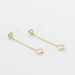 Boucles D'oreilles Pendantes Kadidja Or Jaune Oxyde De Zirconium - Boucles d'oreilles pendantes Femme | Histoire d’Or