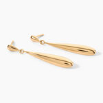 Boucles D'Oreilles Pendantes Imma Plaqu&eacute; Or Jaune - Boucles d'oreilles fantaisie Femme | Histoire d&rsquo;Or