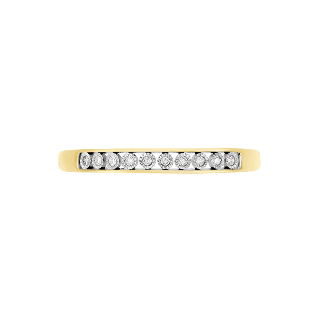 Bague Cherrlinna Or Jaune Diamant - Bagues avec pierre Femme | Histoire d’Or