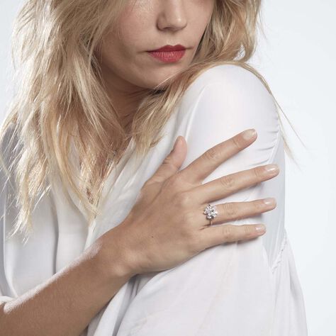 Bague Viktorik Argent Oxyde De Zirconium - Bagues avec pierre Femme | Histoire d’Or