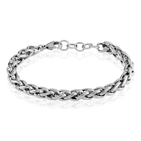 Bracelet Acier Gris Vasio - Bracelets chaîne Femme | Histoire d’Or
