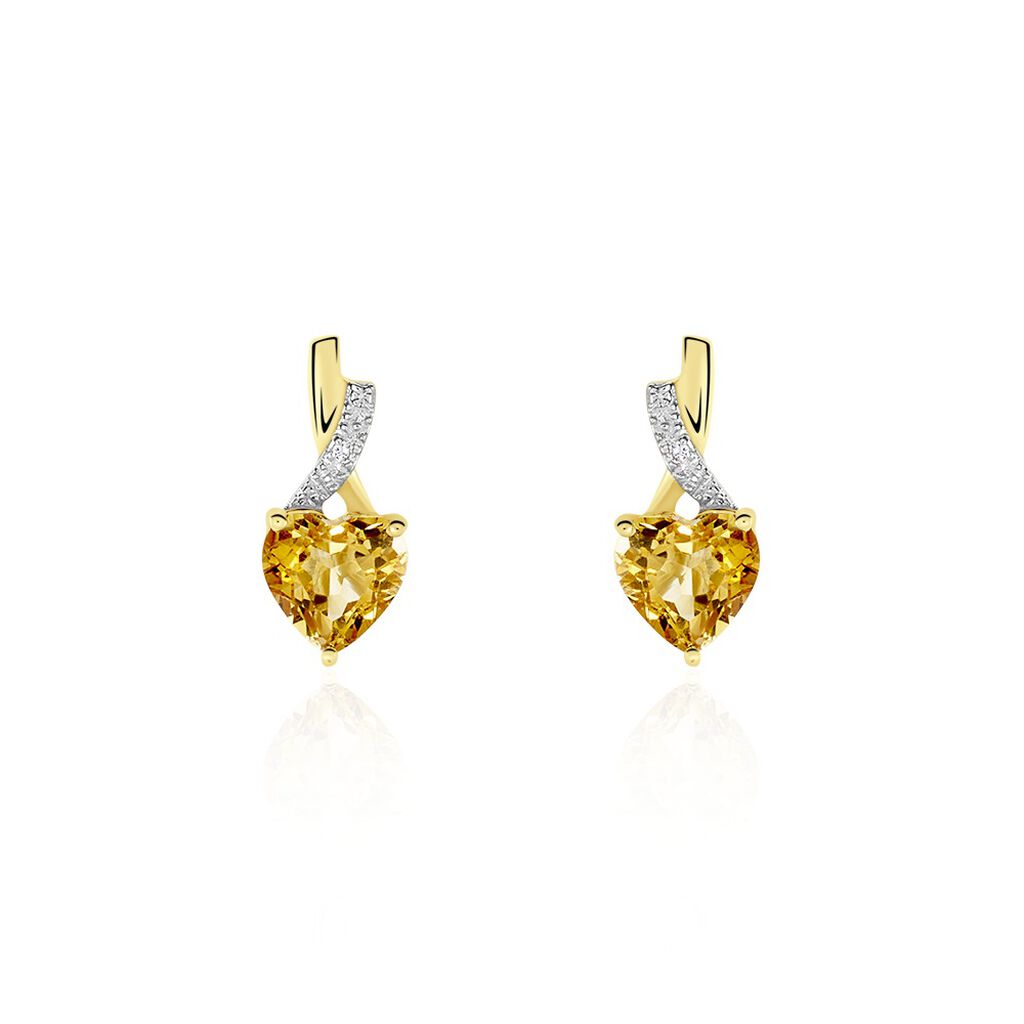 Boucles D'oreilles Puces Or Jaune Clothilde - Clous d'oreilles Femme | Histoire d’Or