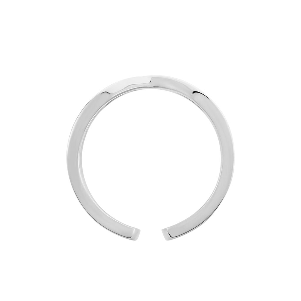 Bague Adelind Acier Blanc - Bagues fantaisie Femme | Histoire d’Or