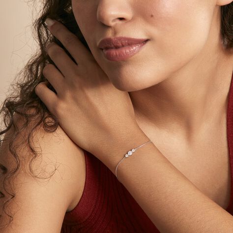 Bracelet Automne Or Blanc Diamant - Bracelets Femme | Histoire d’Or