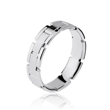 Alliance Maille Or Blanc