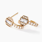 Boucles D'oreilles Pendantes Gold Chandelier Plaqu&eacute; Or Oxyde Zirconium - Boucles d'oreilles fantaisie Femme | Histoire d&rsquo;Or