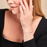 Bracelet Laurine Argent Blanc Oxyde De Zirconium - Bracelets Femme | Histoire d&rsquo;Or