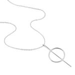 Collier Sautoir Timie Acier Blanc - Sautoirs Femme | Histoire d&rsquo;Or