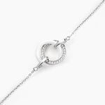 Bracelet Peer Argent Blanc Oxyde De Zirconium - Bracelets Femme | Histoire d&rsquo;Or