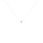 Collier Nylon Argent Blanc Oxyde - Colliers fantaisie Femme | Histoire d&rsquo;Or