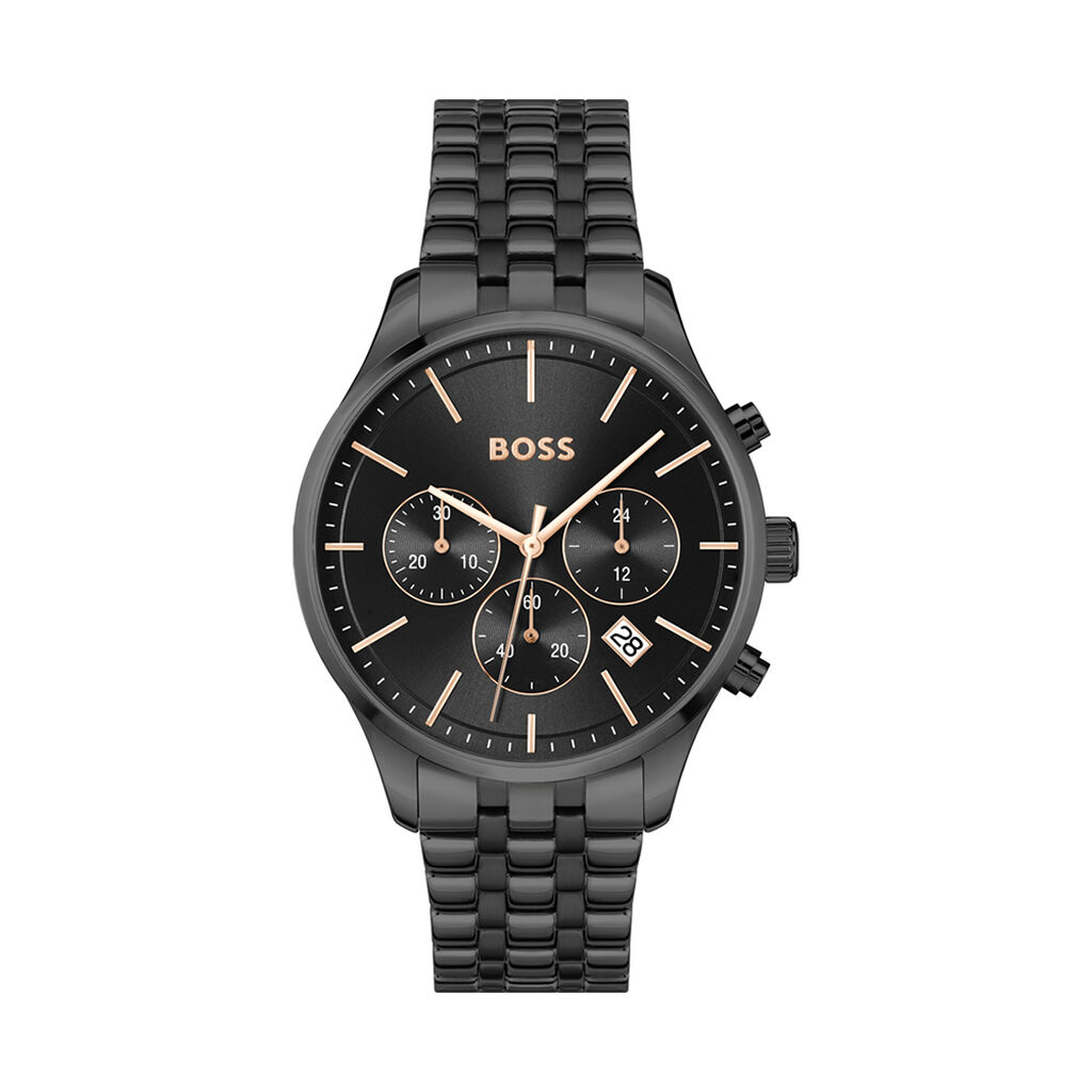 Montre Boss Avery Noir - Montres Homme | Histoire d&rsquo;Or