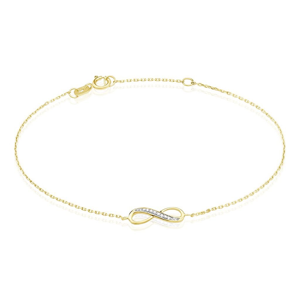 Bracelet Or Jaune Akulina Diamants