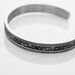 Bracelet Jonc Ouvert Acier Vieillit Veron - Bracelets fantaisie Homme | Histoire d’Or