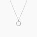 Collier Kleya Argent Blanc Oxyde De Zirconium