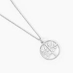 Collier Mely Argent Blanc - F&ecirc;te des m&egrave;res Femme | Histoire d&rsquo;Or